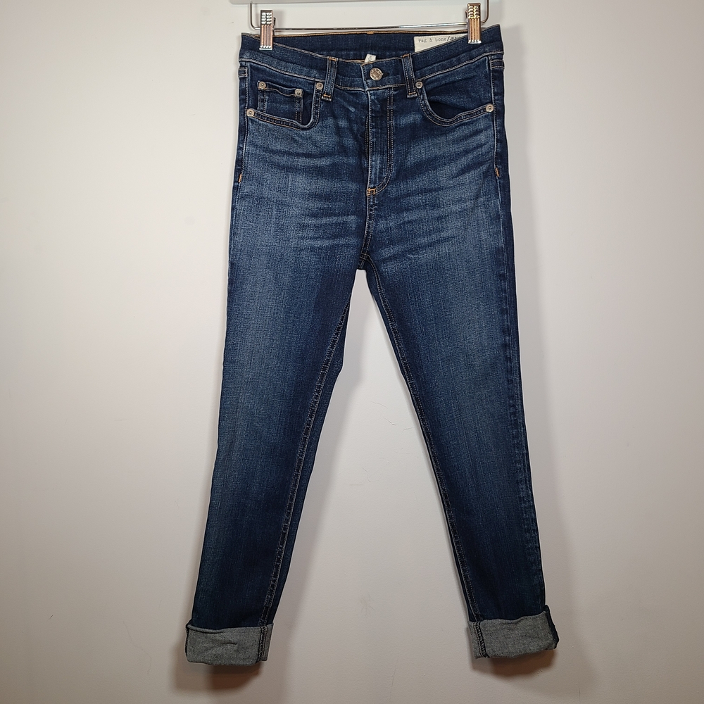 Rag & Bone Dark Blue Capri Jeans Size 27